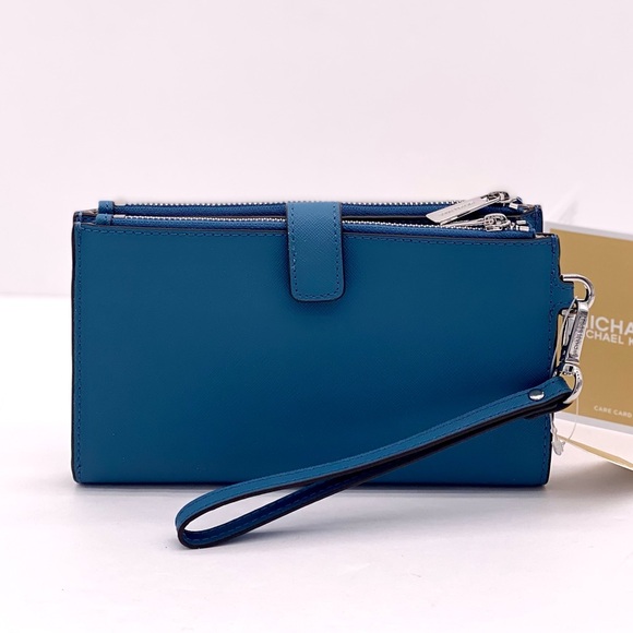 Michael Kors DoubleZip Wallet Wristlet Phone Case - Picture 4 of 14